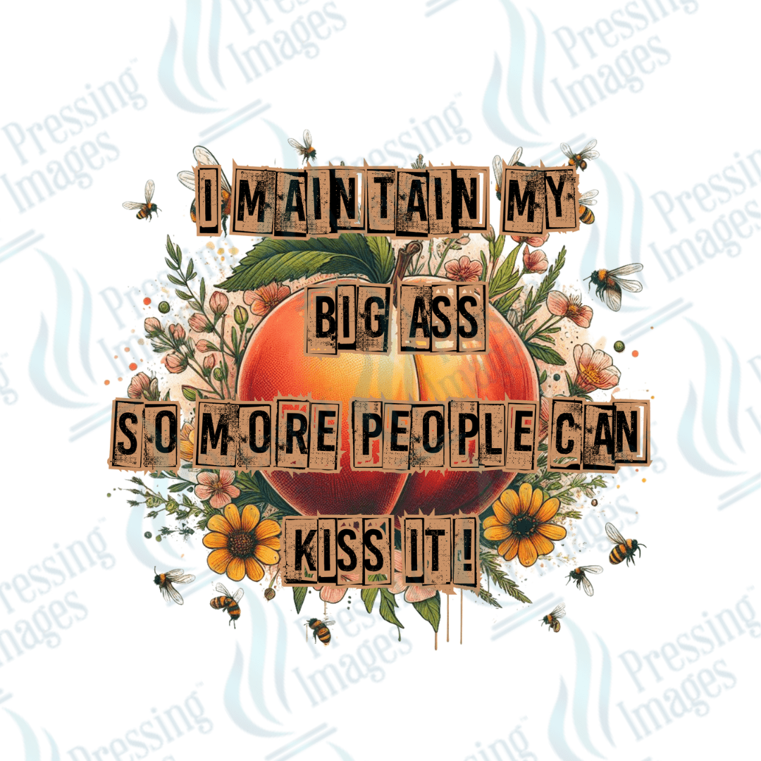 DTF 2676 I maintain my big ass - Pressing Images