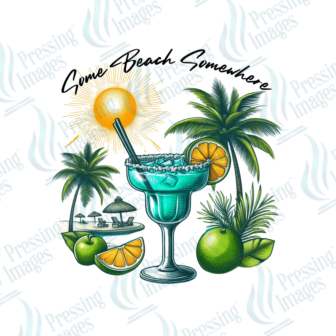 DTF 2683 Some beach somewhere - Pressing Images