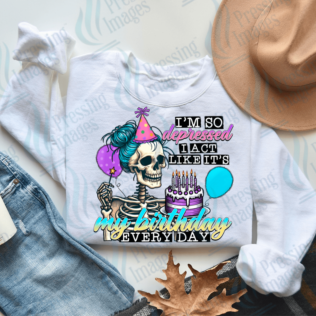 DTF 2691 I'm so depressed - Pressing Images