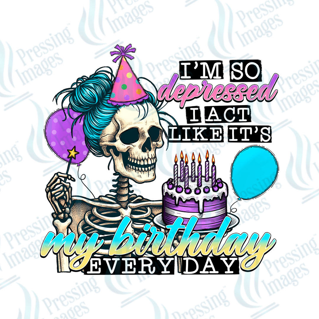 DTF 2691 I'm so depressed - Pressing Images