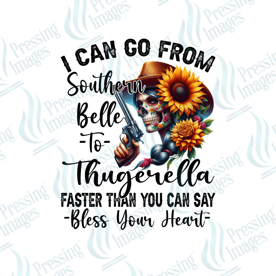 DTF 2693 Southern belle to Thugerella - Pressing Images