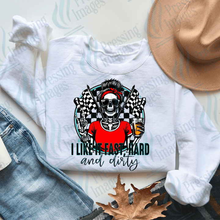 DTF 2694 I like it fast and hard - Pressing Images