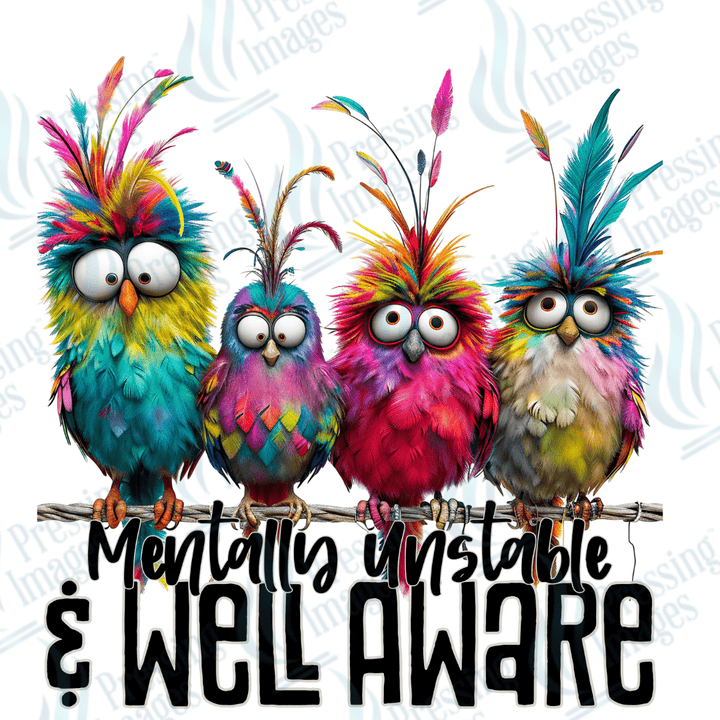 DTF 2695 Mentally unstable - Pressing Images