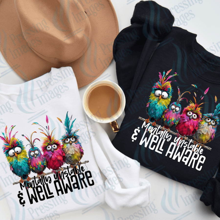 DTF 2695 Mentally unstable - Pressing Images