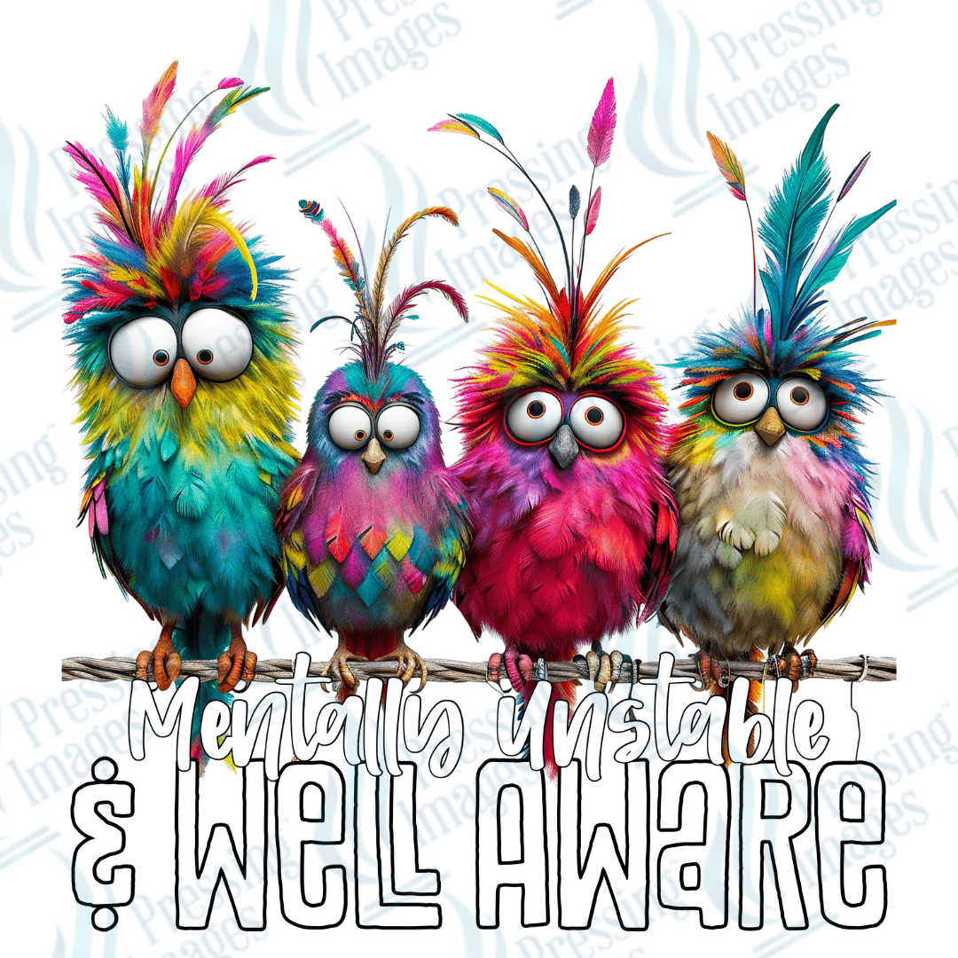 DTF 2695 Mentally unstable - Pressing Images