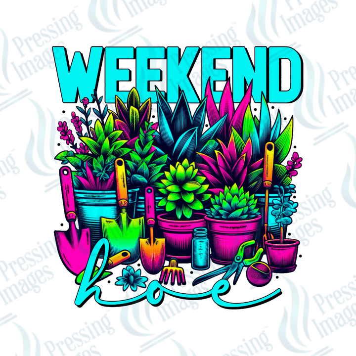 DTF 2702 Weekend hoe - Pressing Images