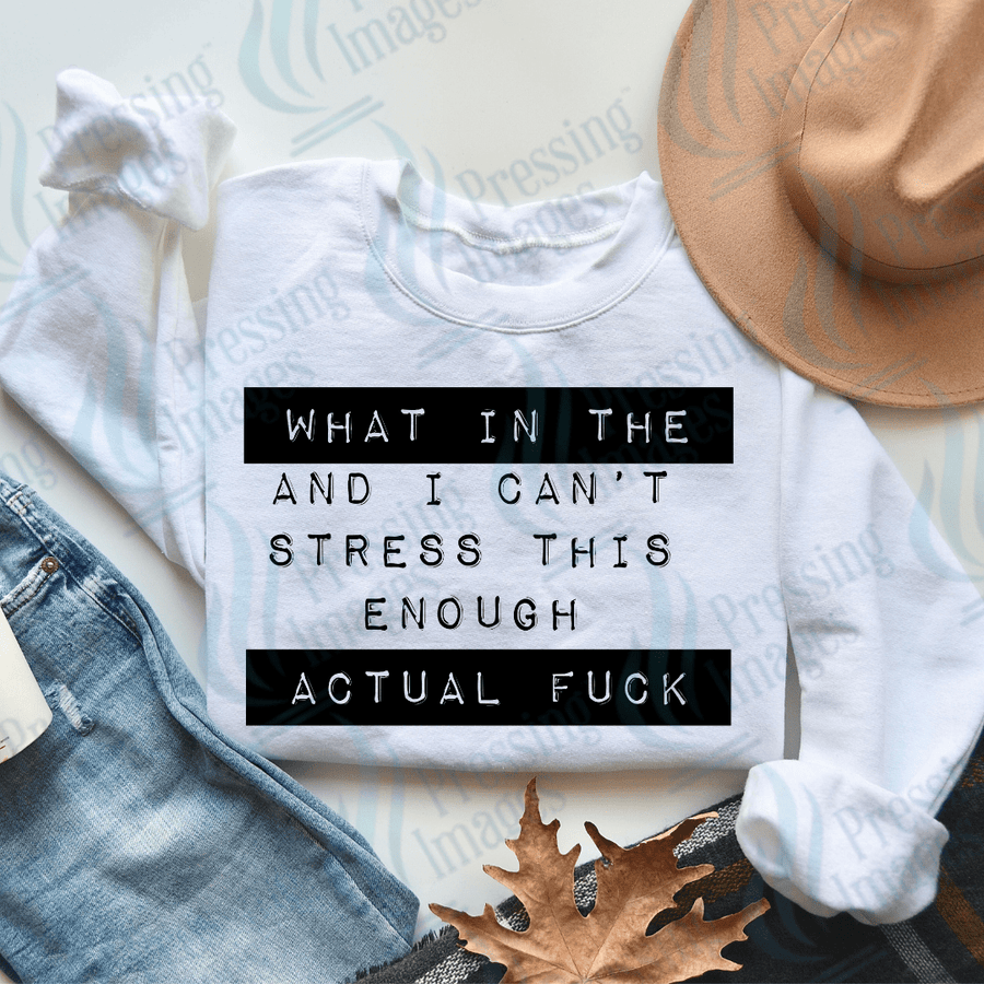 DTF 2704 What in the actual fuck - Pressing Images