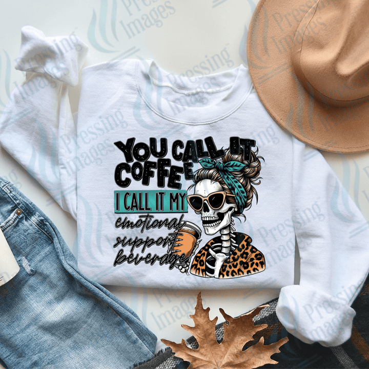 DTF 2705 You call it coffee - Pressing Images