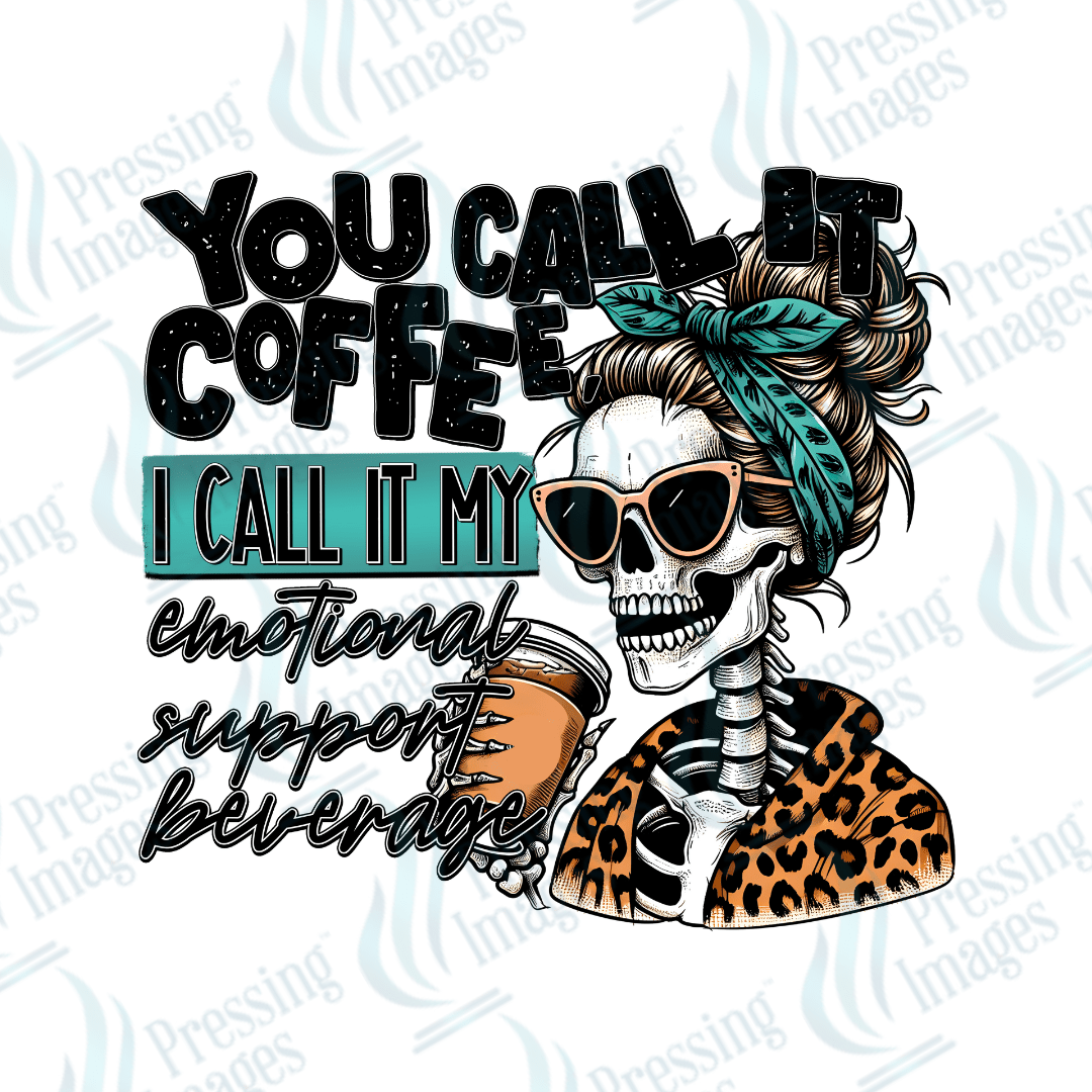 DTF 2705 You call it coffee - Pressing Images