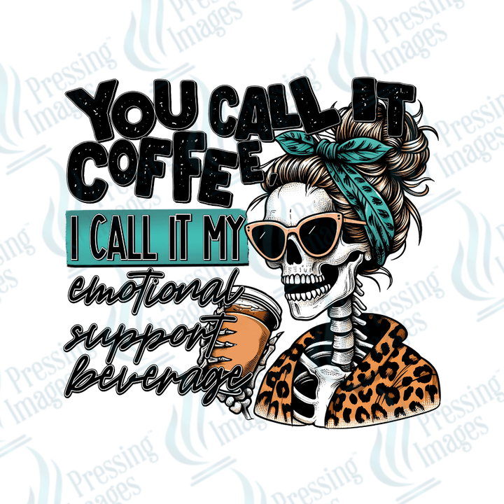 DTF 2705 You call it coffee - Pressing Images