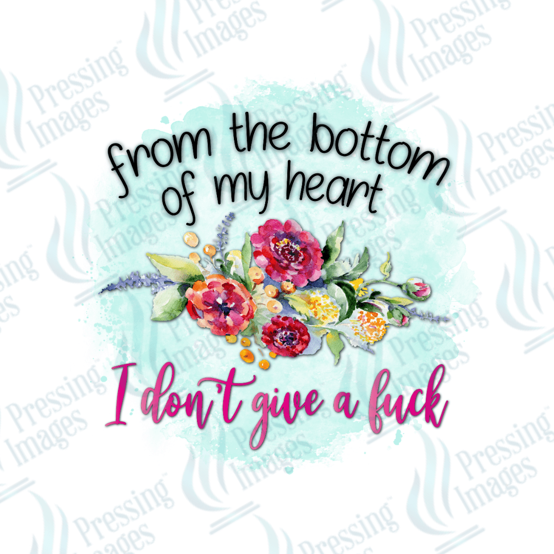 DTF 2707 From the bottom of my heart - Pressing Images