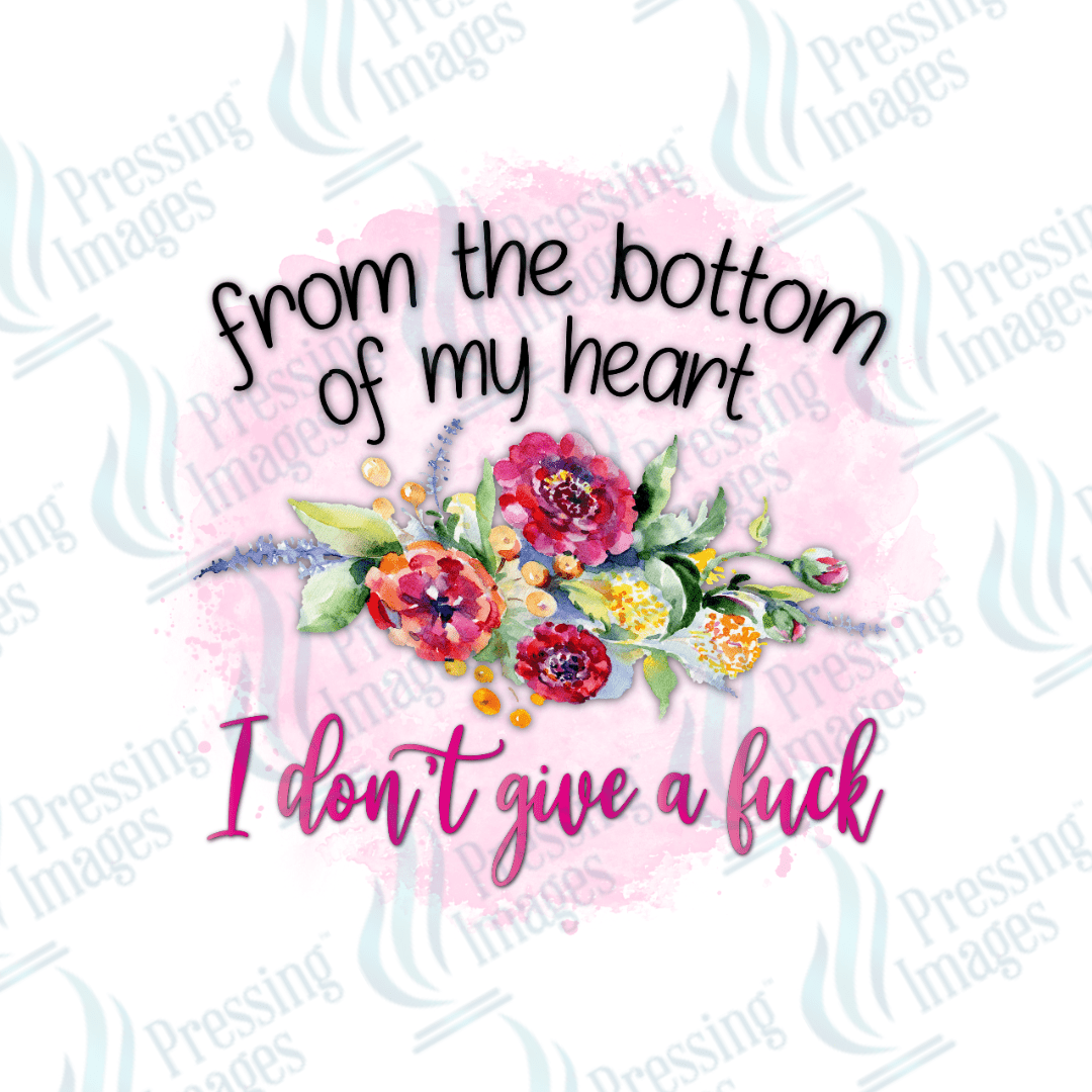 DTF 2707 From the bottom of my heart - Pressing Images