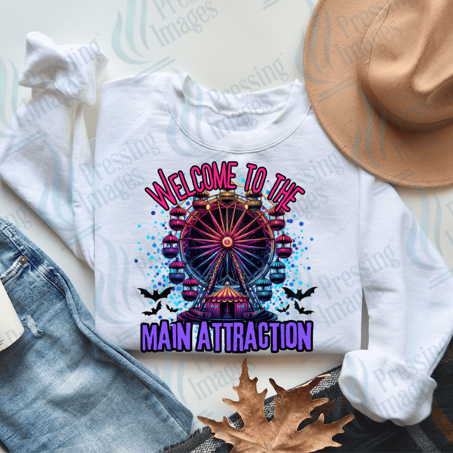 DTF 2708 Welcome to the main attraction - Pressing Images