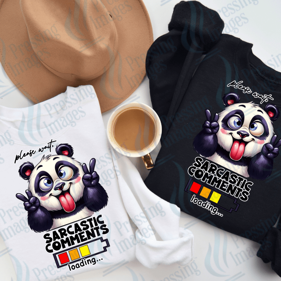 DTF 2709 Sarcastic comment loading - Pressing Images