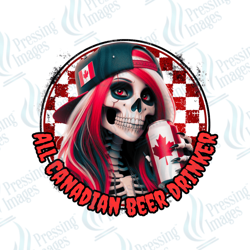 DTF 2716 All Canadian beer drinker - Pressing Images