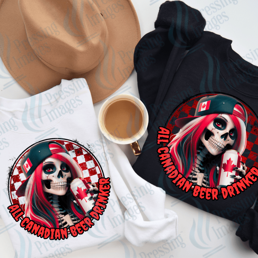 DTF 2716 All Canadian beer drinker - Pressing Images