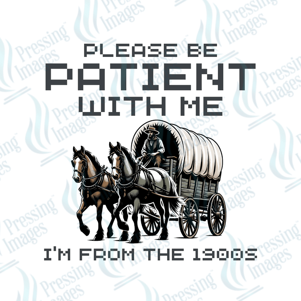 DTF 2717 I'm from the 1900's - Pressing Images