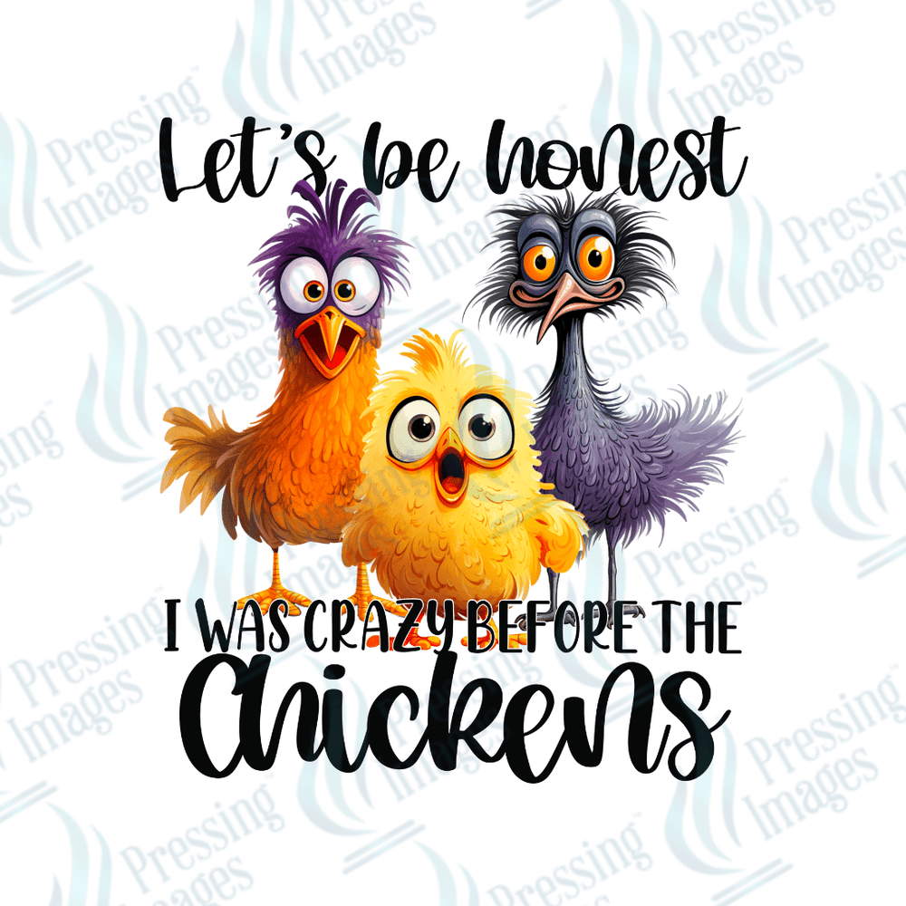 DTF 2719 Let's be honest - Pressing Images