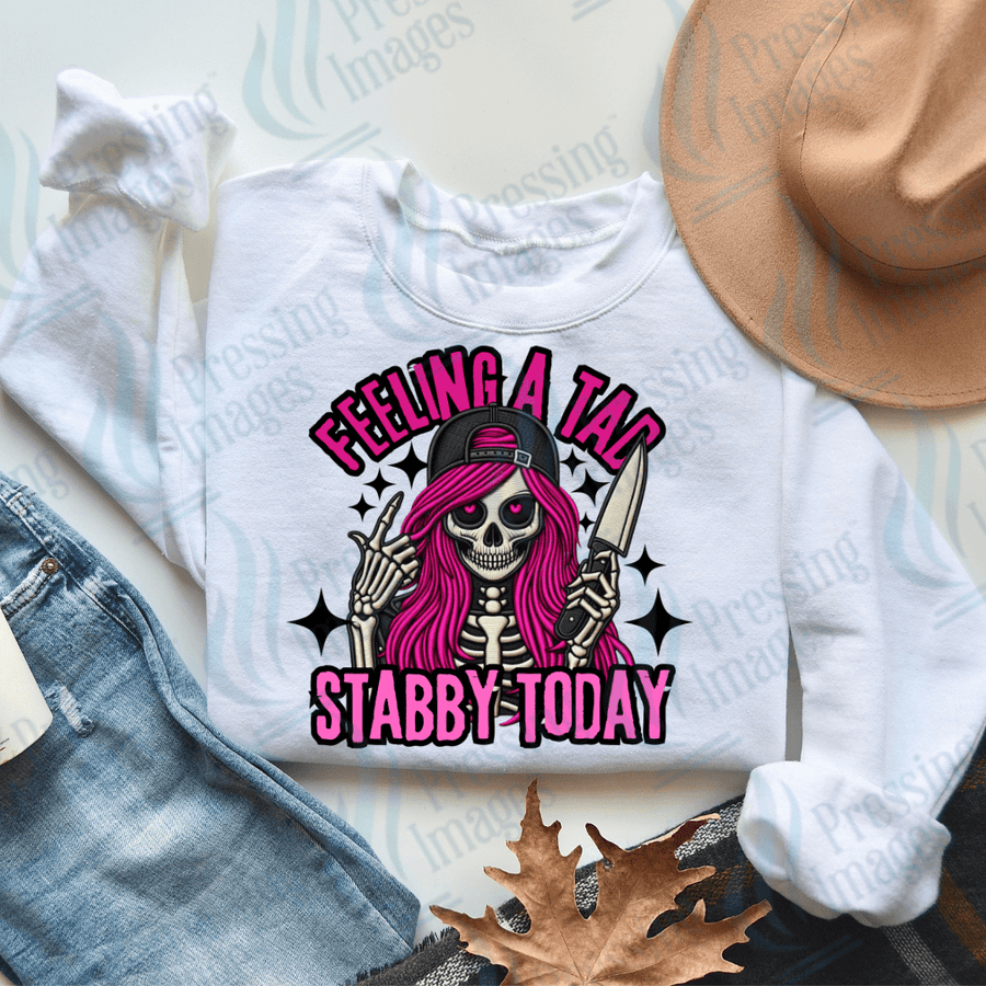 DTF 2722 Feeling a tad stabby today - Pressing Images