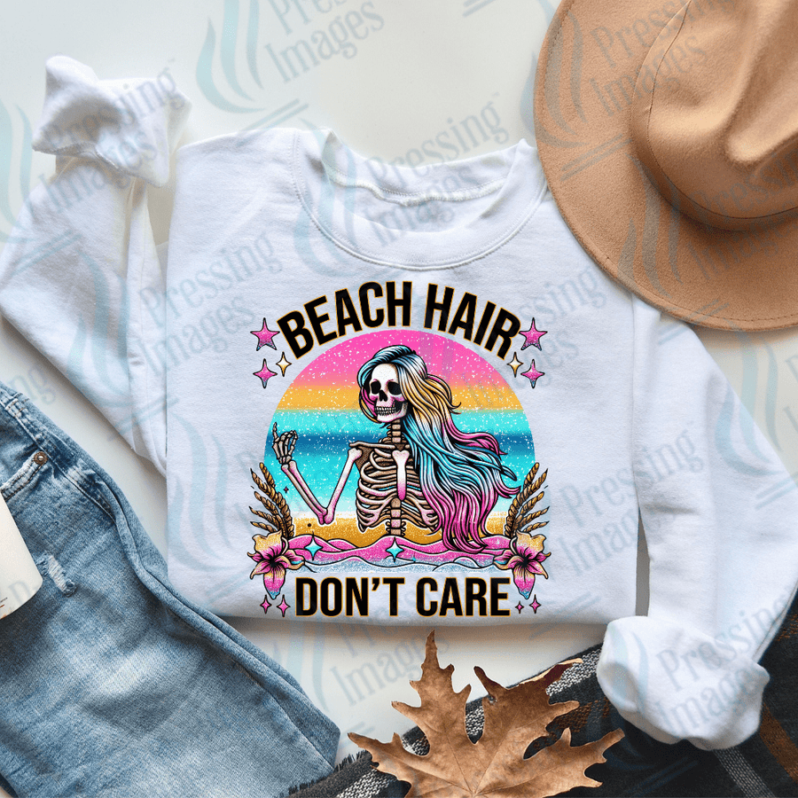 DTF 2736 Beach hair don't care - Pressing Images