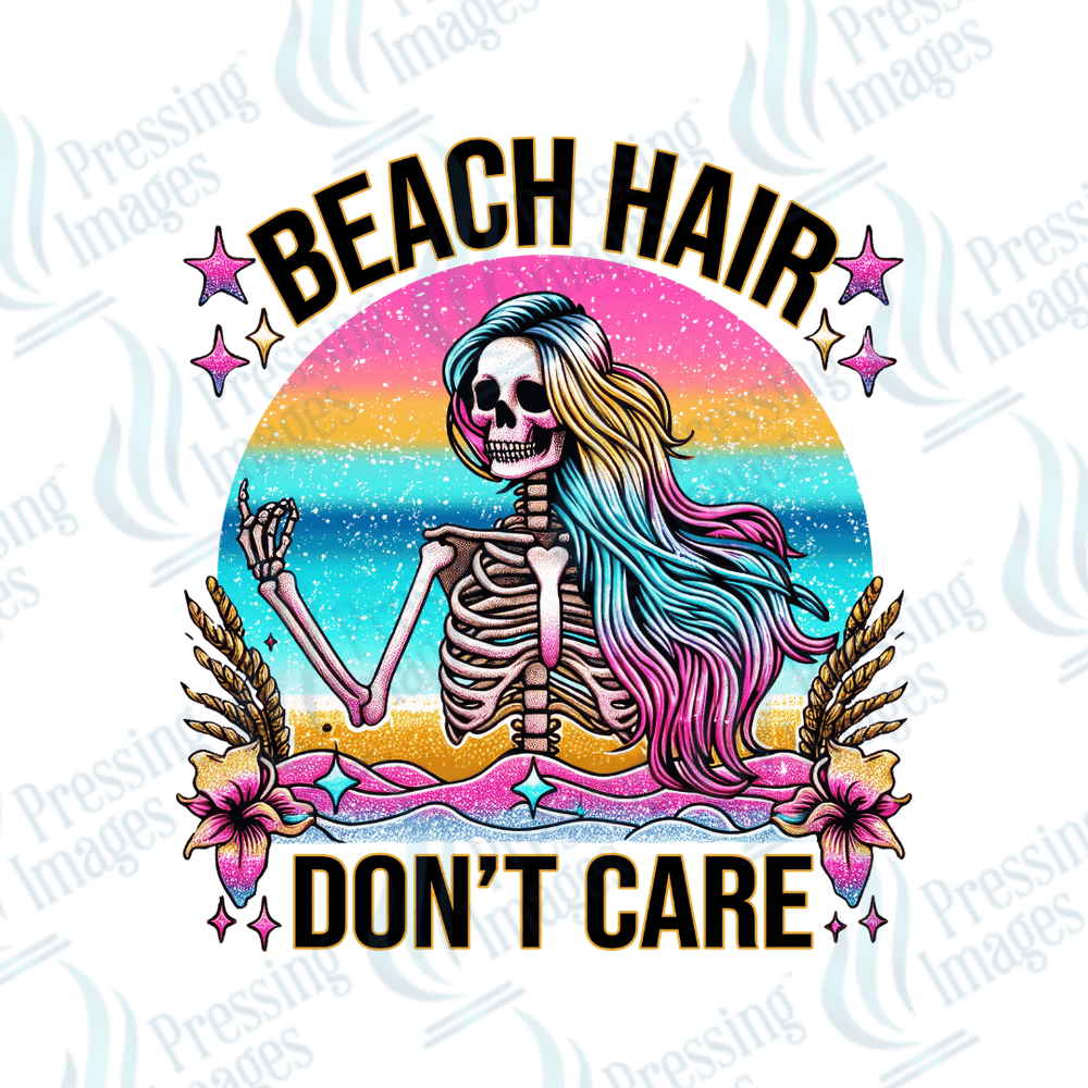 DTF 2736 Beach hair don't care - Pressing Images