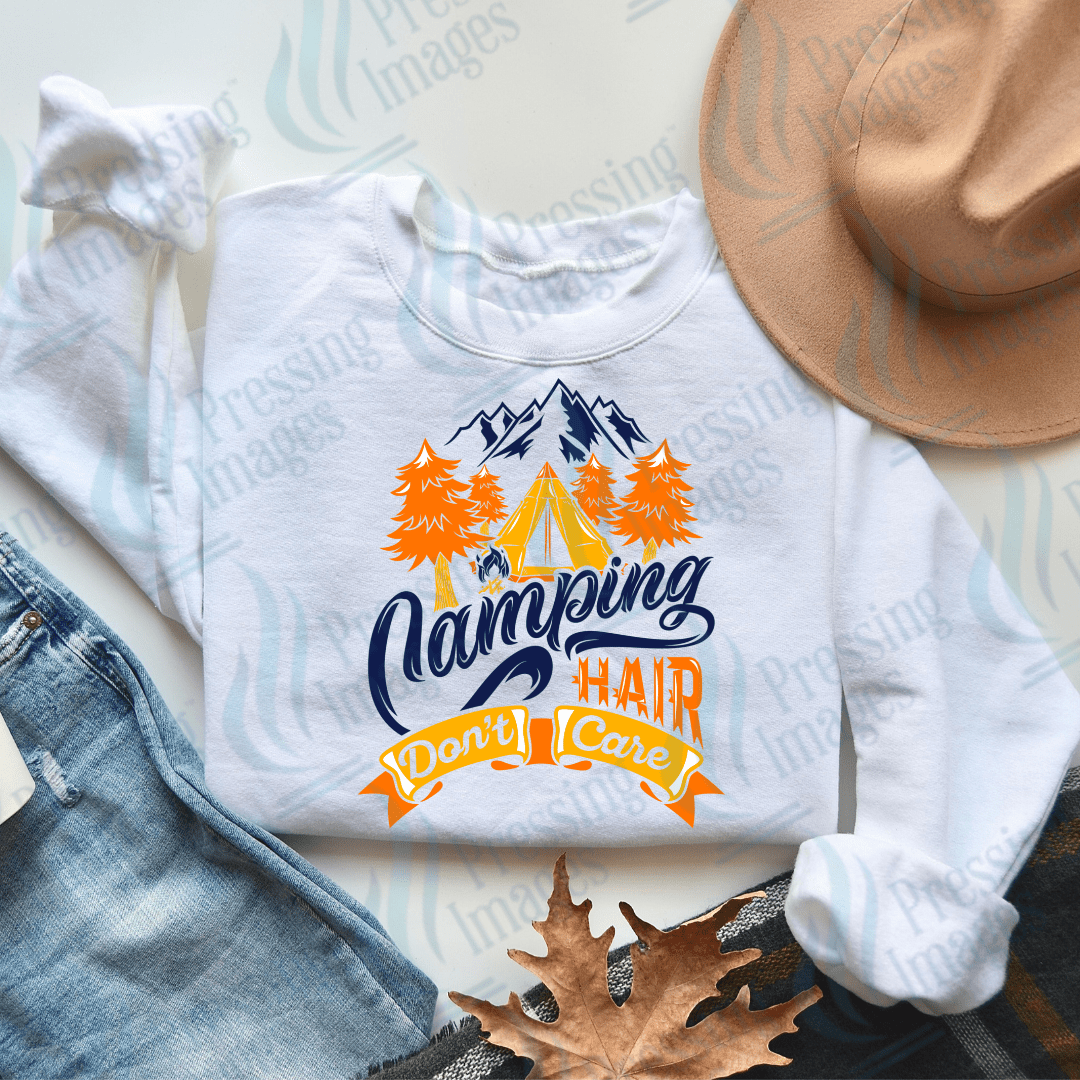 DTF 2759 Camping hair - Pressing Images