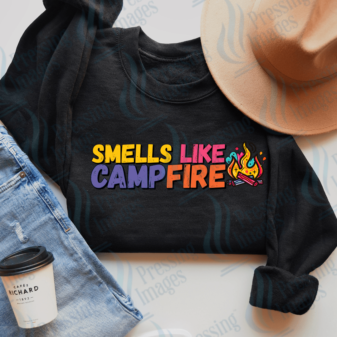 DTF 2767 Smell like campfire - Pressing Images