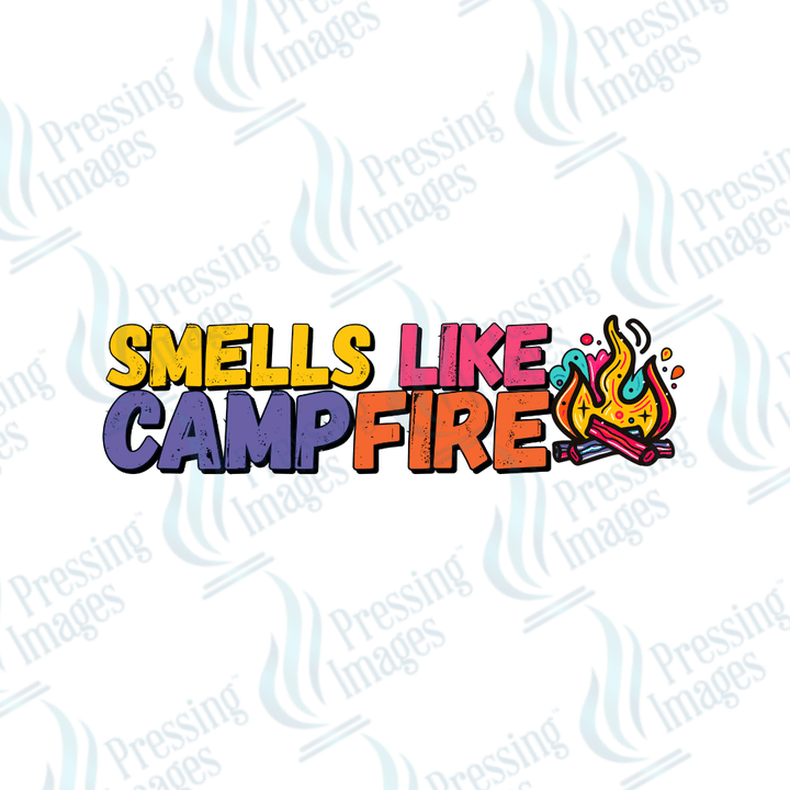 DTF 2767 Smell like campfire - Pressing Images