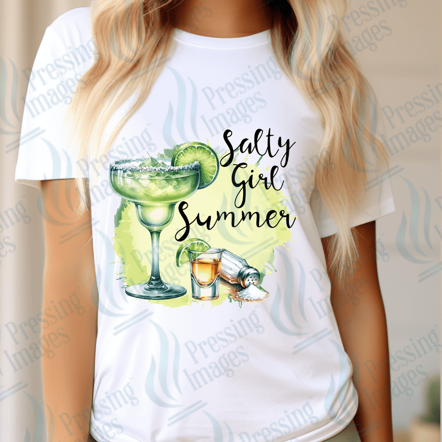 DTF 2779 Salty girl summer - Pressing Images