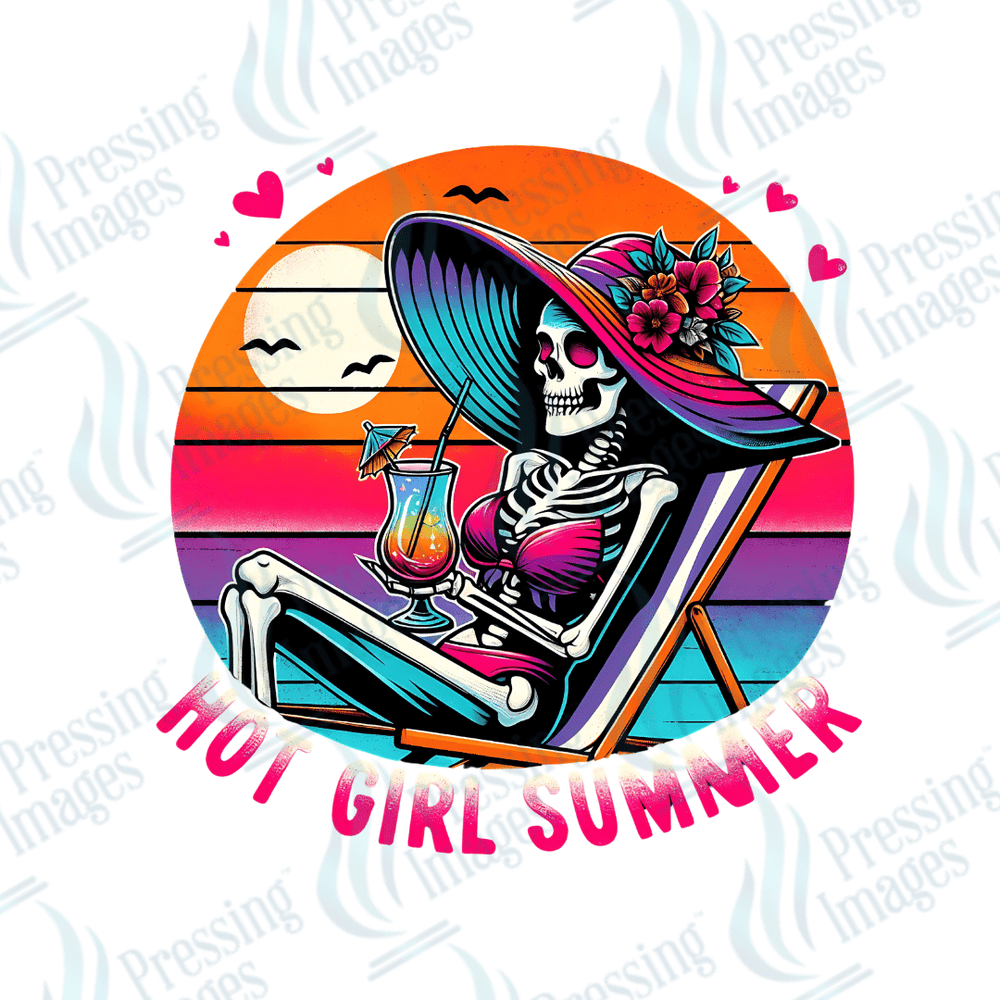 DTF 2797 Hot girl summer - Pressing Images