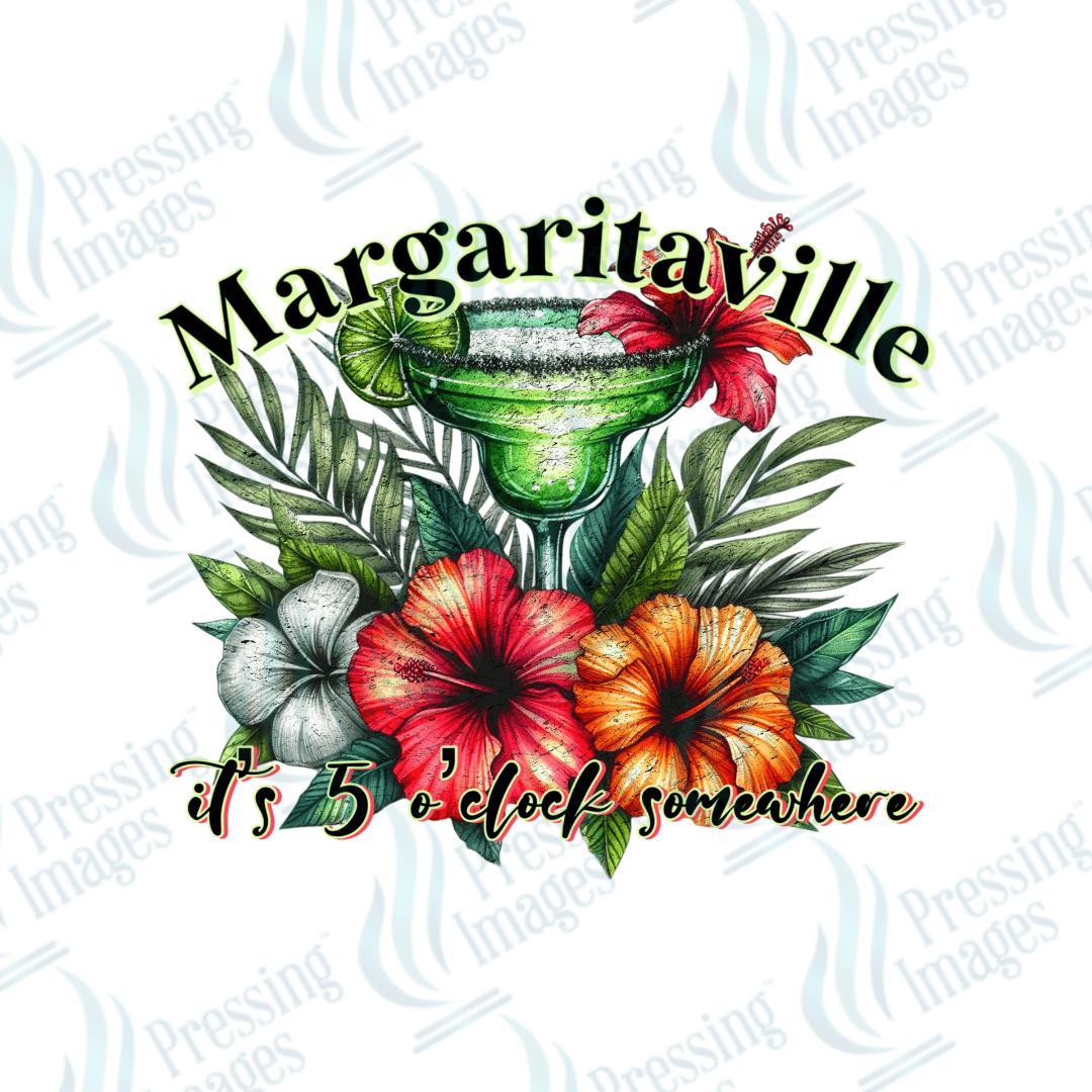 DTF 2798 Margaritaville - Pressing Images