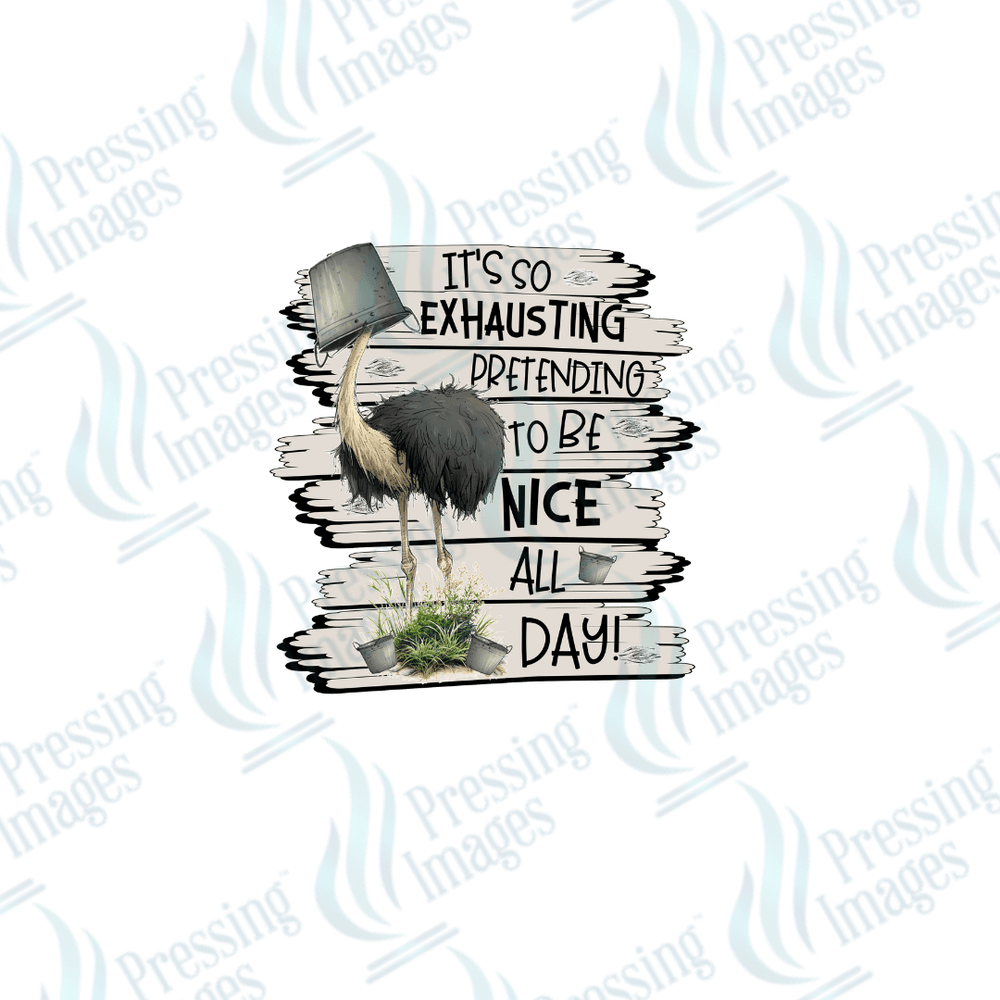 DTF 2804 It's so exhausting - Pressing Images