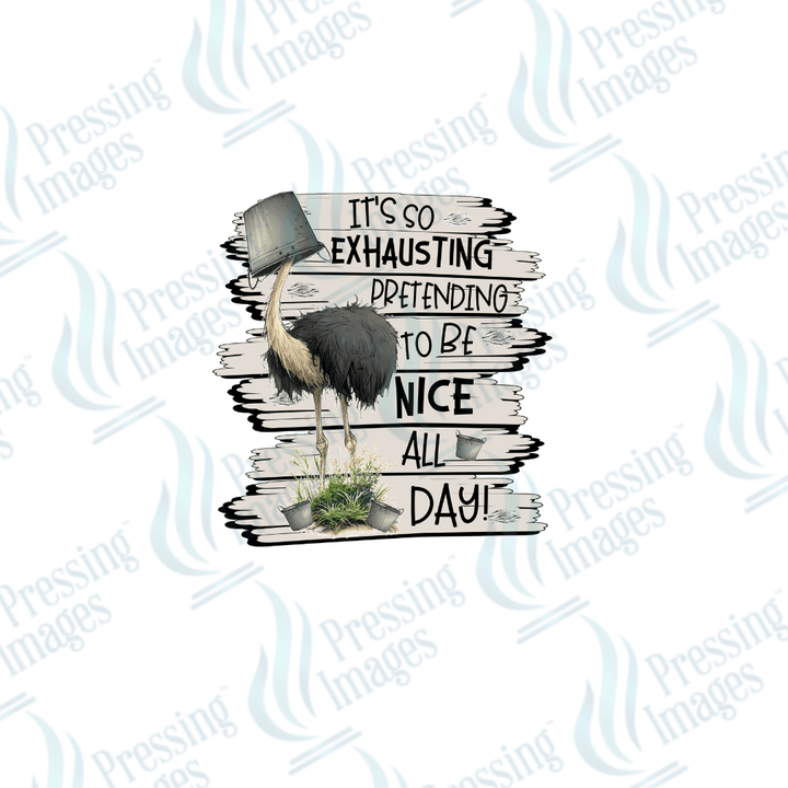 DTF 2804 It's so exhausting - Pressing Images