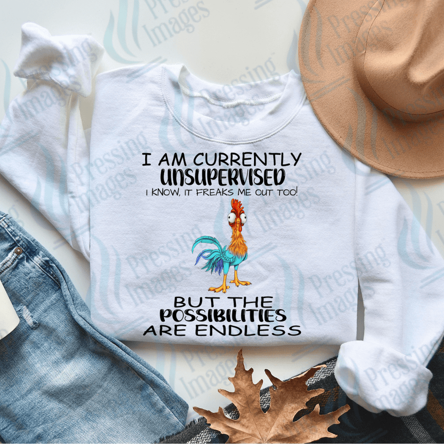 DTF 2806 I am currently unsupervised - Pressing Images