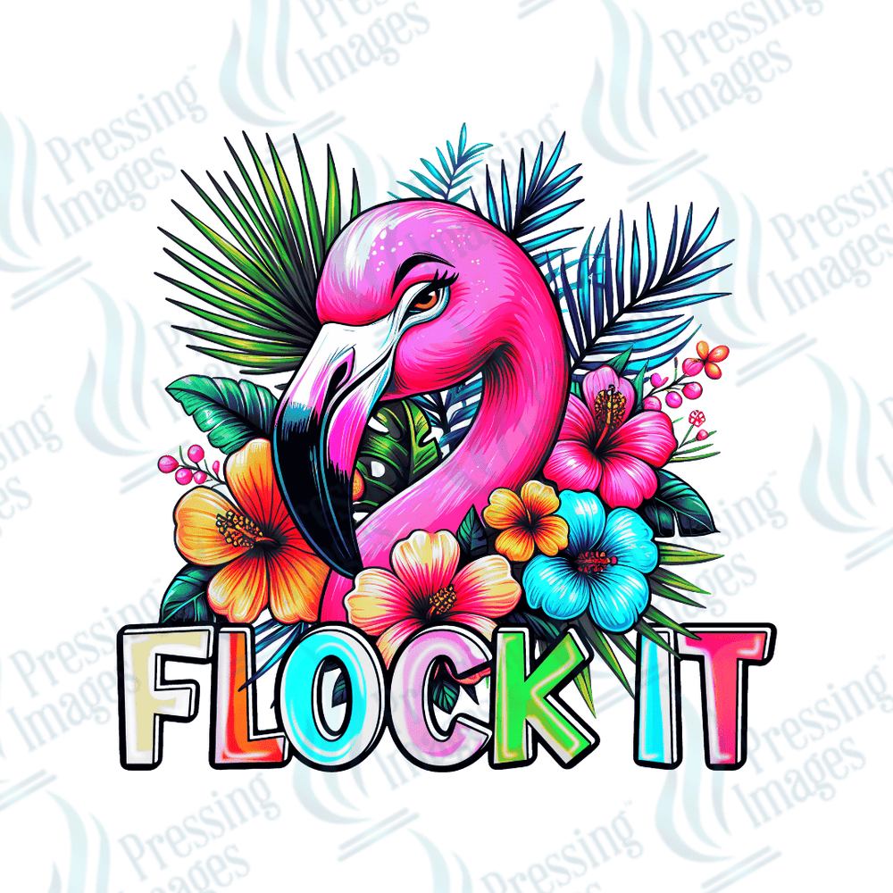 DTF 2815 Flock it - Pressing Images
