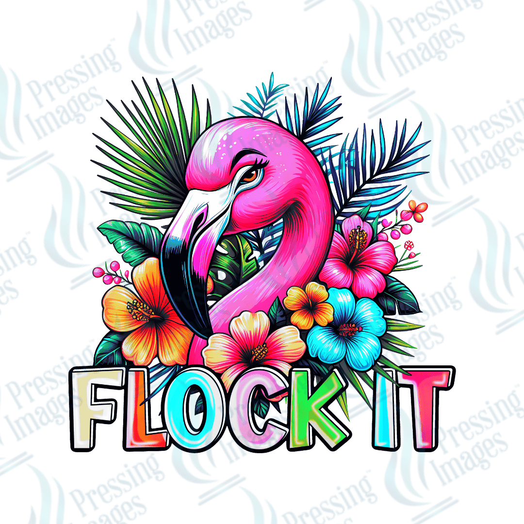 DTF 2815 Flock it - Pressing Images