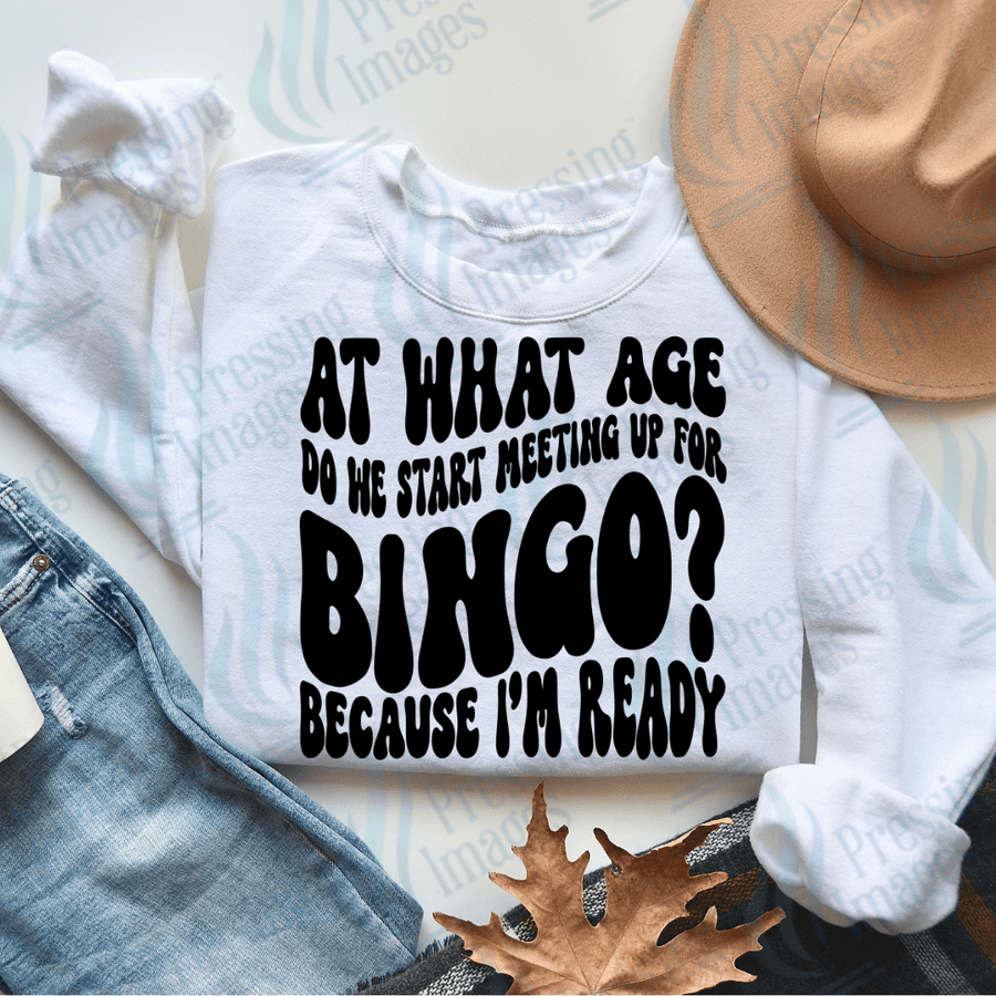 DTF 2817 Bingo - Pressing Images