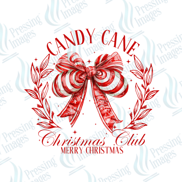 DTF 2826 Candy cane social club - Pressing Images