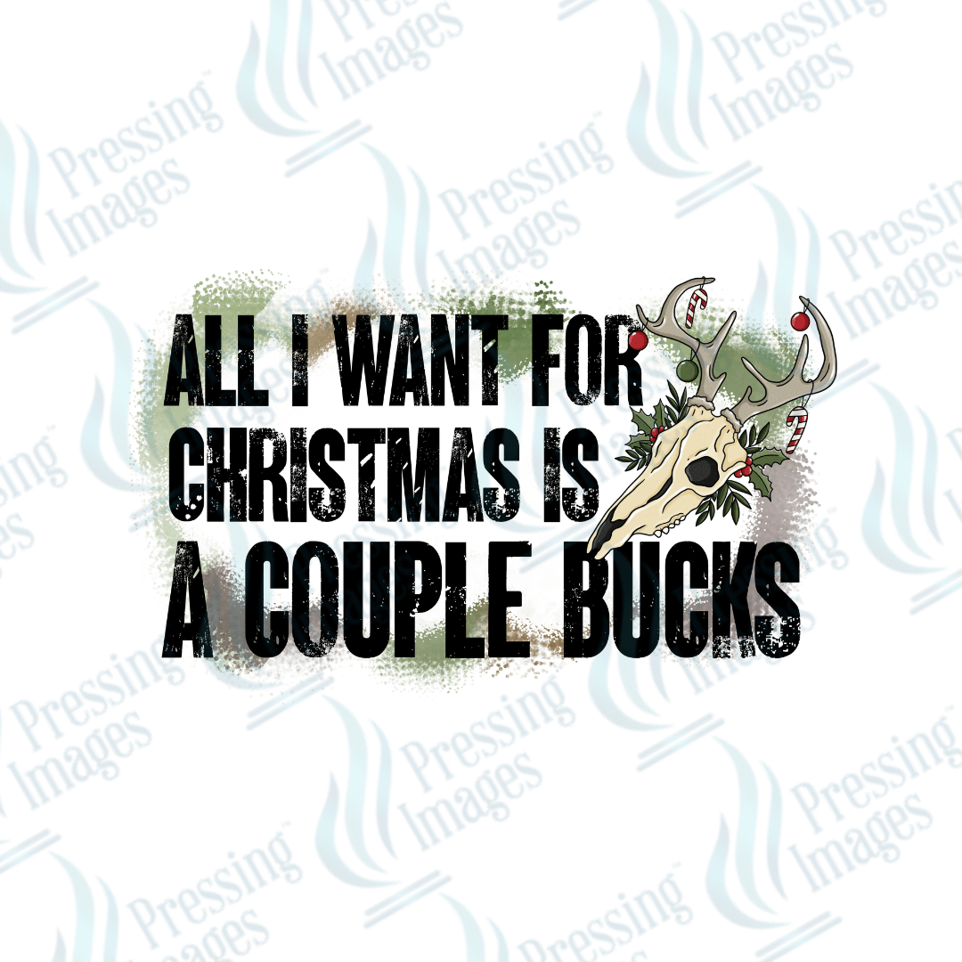 DTF 2828 Christmas bucks - Pressing Images