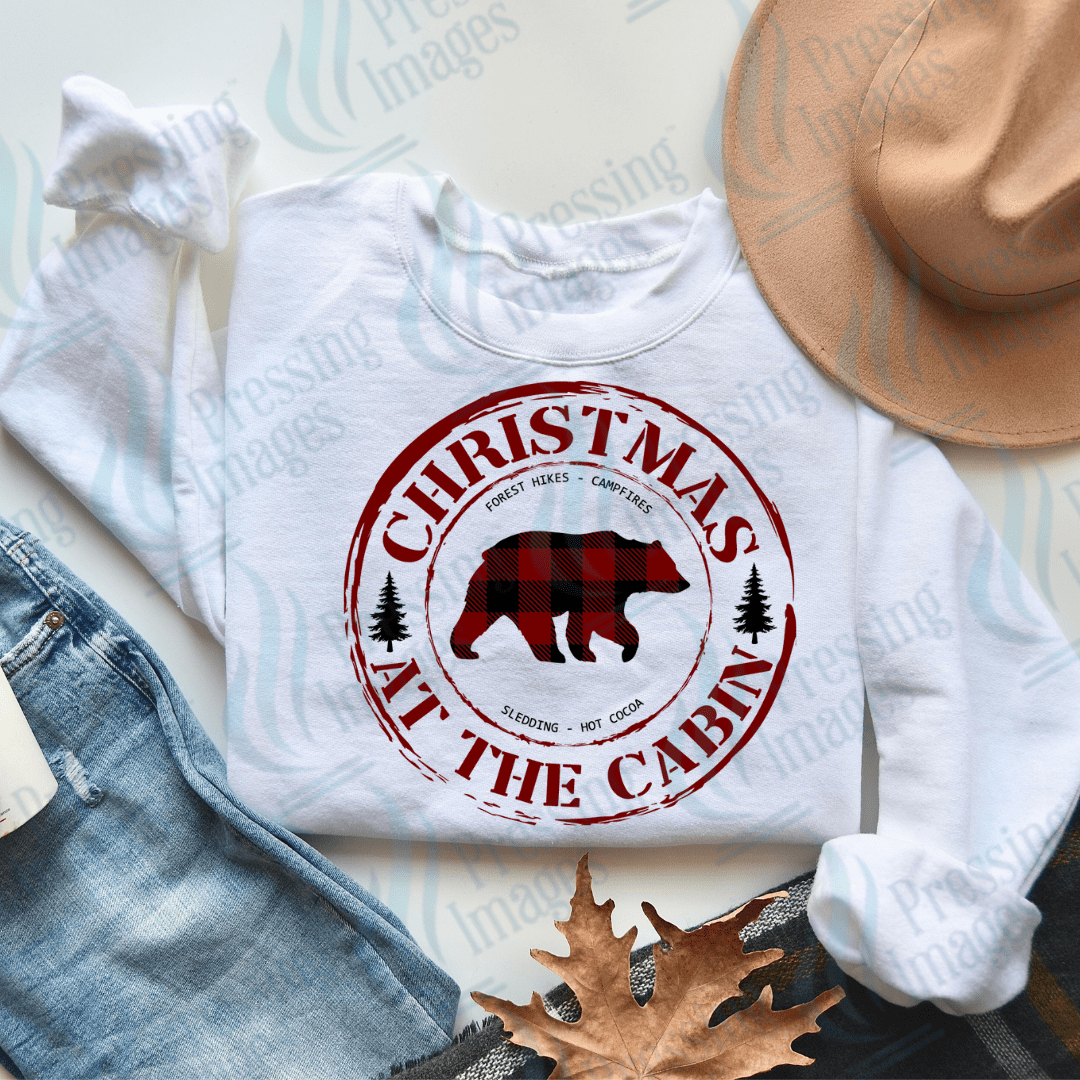 DTF 2835 Christmas at the cabin - Pressing Images