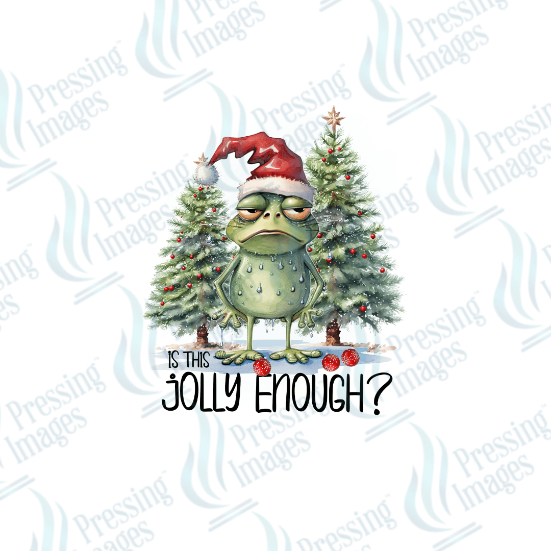 Is This Jolly Enough Frog | Pressing Images (#2843)