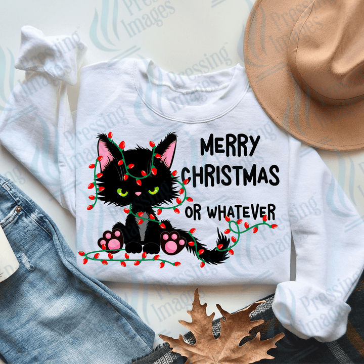 DTF 2846 Merry Christmas or whatever - Pressing Images