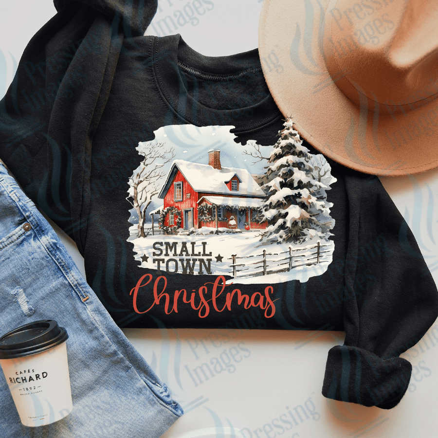 DTF 2849 Small town Christmas - Pressing Images