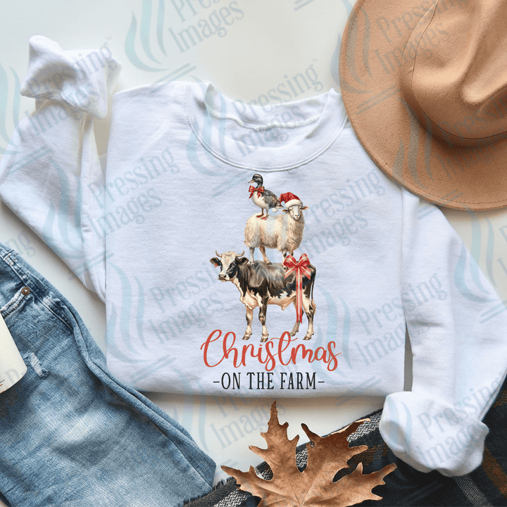 DTF 2850 Christmas on the farm - Pressing Images