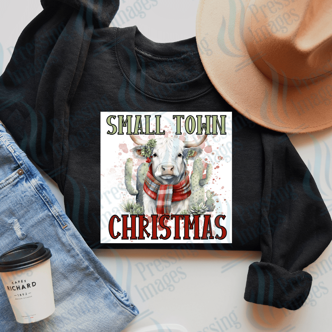 DTF 2856 Small town Christmas - Pressing Images
