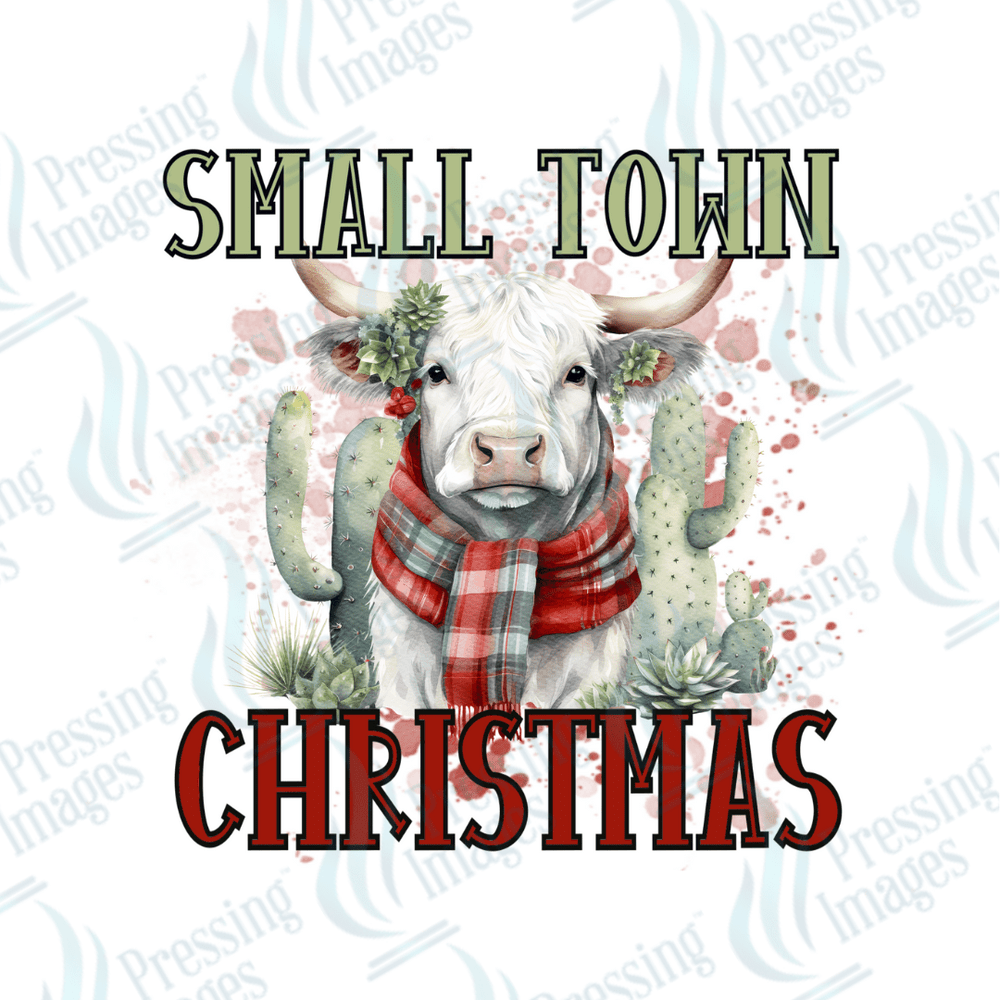 DTF 2856 Small town Christmas - Pressing Images
