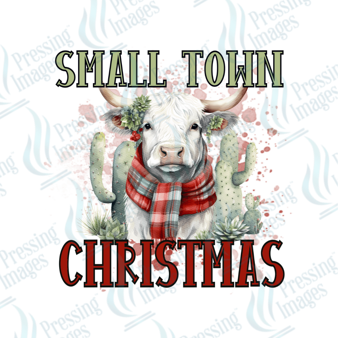 DTF 2856 Small town Christmas - Pressing Images