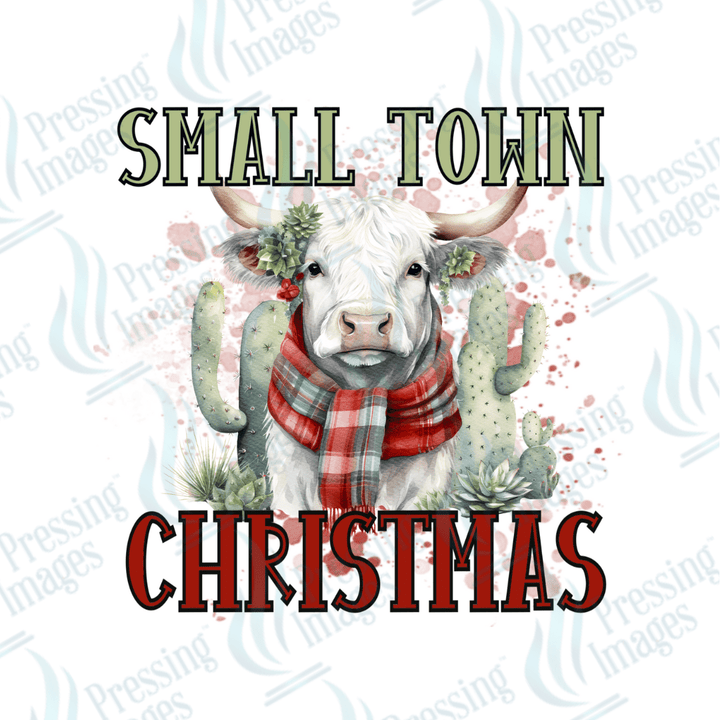 DTF 2856 Small town Christmas - Pressing Images