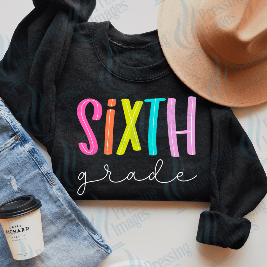 DTF 2869 Coloured font grade - Pressing Images