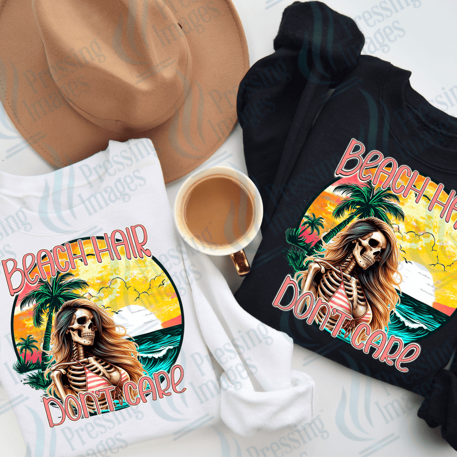 DTF 2875 Beach hair don't care - Pressing Images